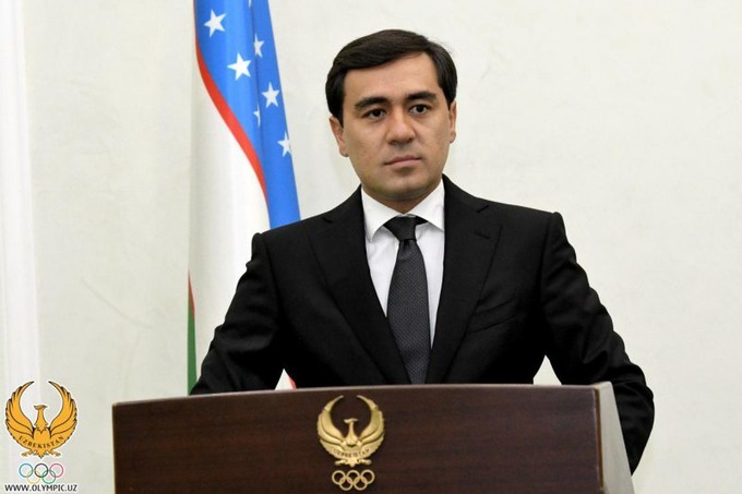 Поздравление президента ПКР В.П. Лукина М. Ташходжаеву в связи с избранием на должность Председателя Национальной паралимпийской ассоциации Узбекистана
