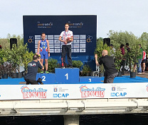 2 золотые медали завоевала сборная команда России по паратриатлону на международных соревнованиях в Италии