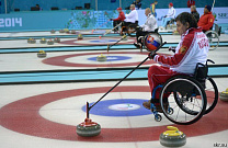Сборная команда России по керлингу на колясках выиграла матч 7 сессии паралимпийского турнира против сборной команы Швеции со счетом 7:4
