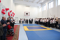 Президент ПКР П.А. Рожков принял участие в открытии спортивного зала в Подольском социально-спортивном институте