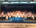 2 золотые, 3 серебряные и 5 бронзовых медалей завоевала сборная команда России по фехтованию на колясках по итогу 4-х дней чемпионата мира в Корее