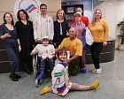 ПКР провел Паралимпийский урок для детей с ОВЗ из Кировской области