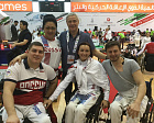 П.А. Рожков в г. Шарджа (ОАЭ) принял участие в просмотре первого соревновательного дня по фехтованию на колясках в рамках Всемирных игр колясочников и ампутантов (IWAS)