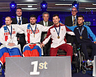 Сборная команда России по фехтованию на колясках завоевала 2 золотые, 1 серебряную и 2 бронзовые медали в первый день чемпионата Европы в Италии