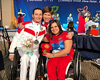 2 серебряные и 1 бронзовую медали завоевала сборная команда России по фехтованию на колясках в 1 день чемпионата мира в Корее